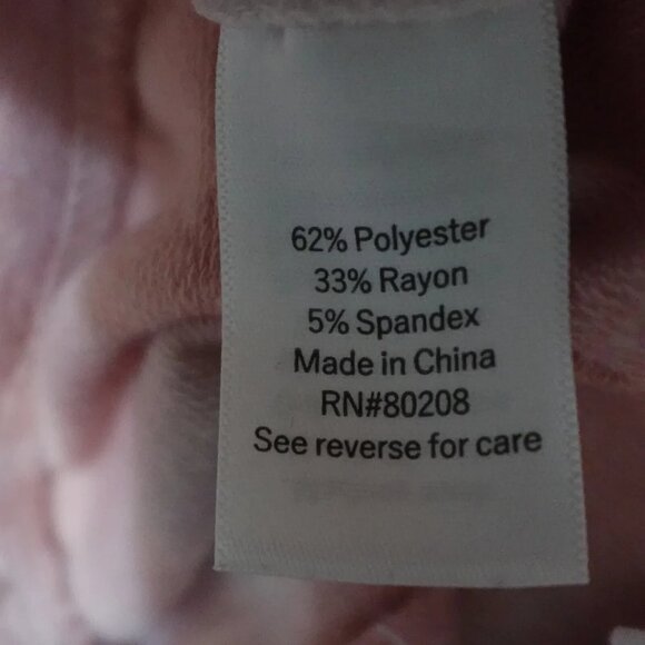 Yummy Sweater Co. Jogger Pants Women's Medium Pink Tie Dye Elastic Waist Outdoor - Picture 8 of 11